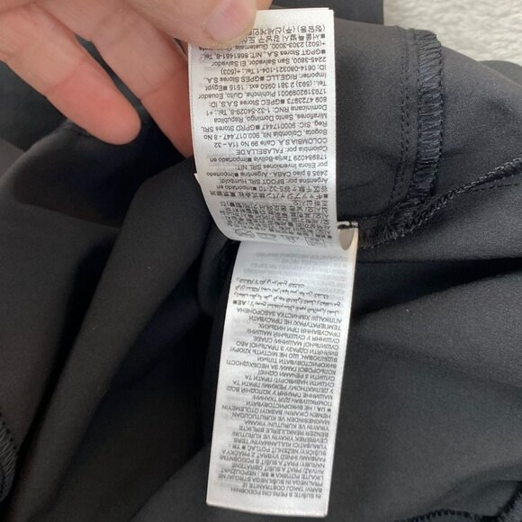 GapFit Mens Athletic Pants Medium Black Sweatpants Drawstring Activewear Casual - Picture 7 of 14